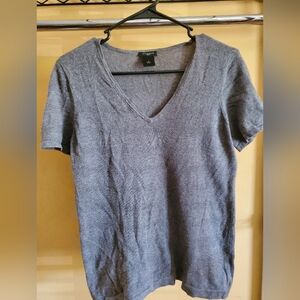 ANN TAYLOR Short Sleeve Top, Size M